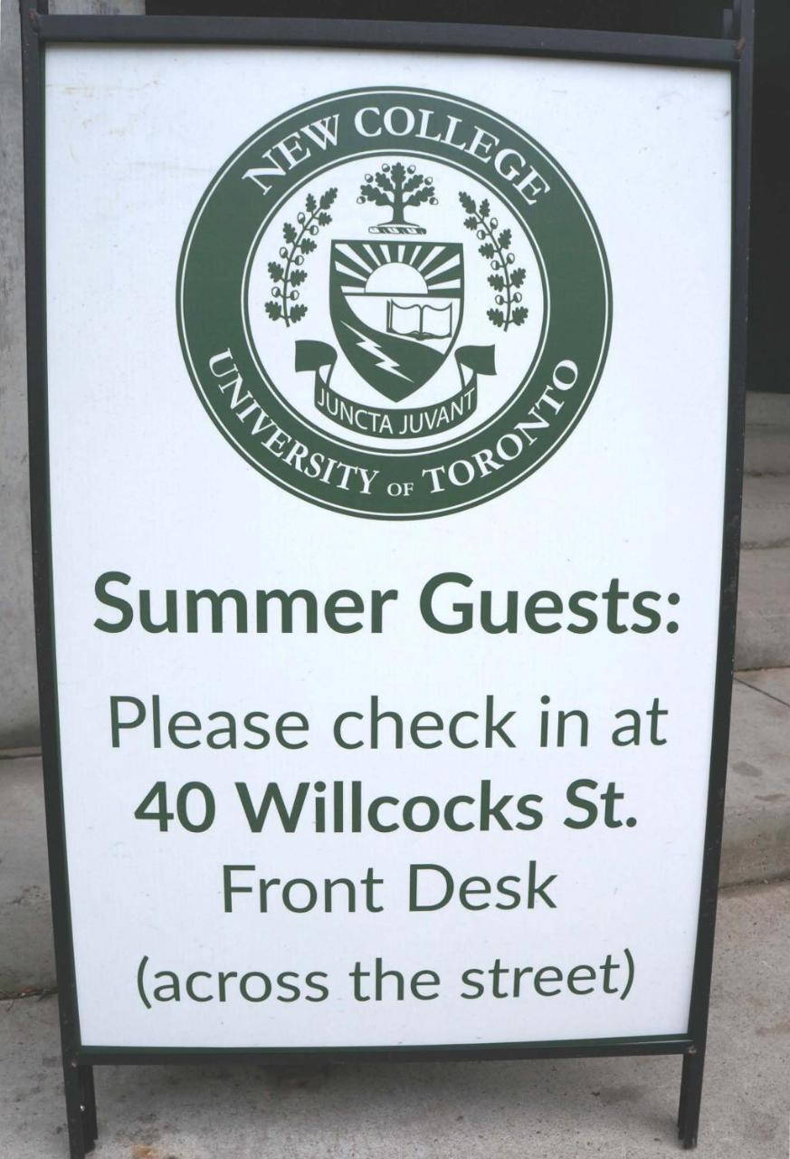 University Of Toronto-New College Residence-45 Willcocks Residence מראה חיצוני תמונה